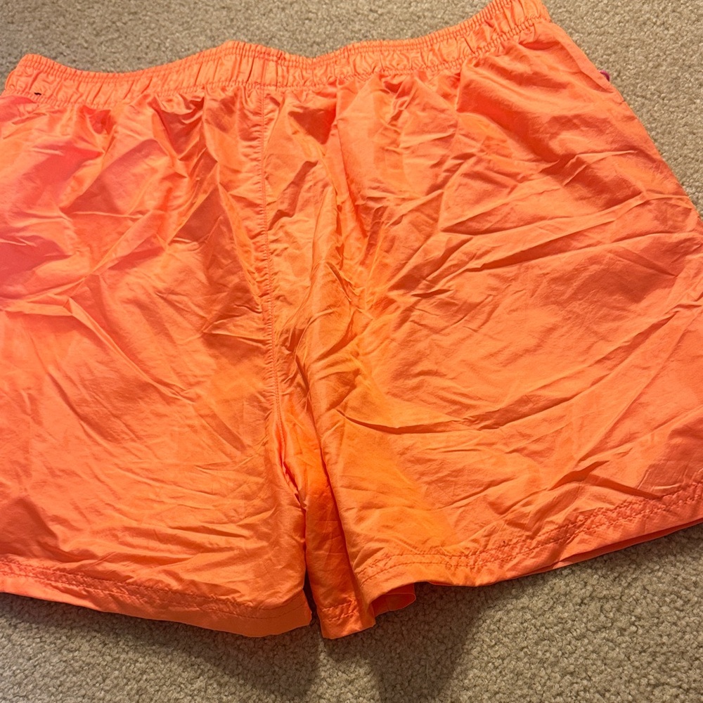 Nike Vibrant Orange Running Swimming Shorts